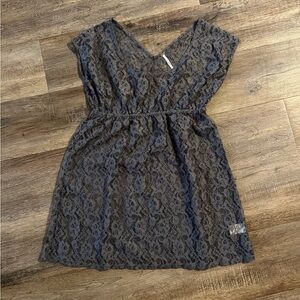 Free People Gray Lace Top/Dress